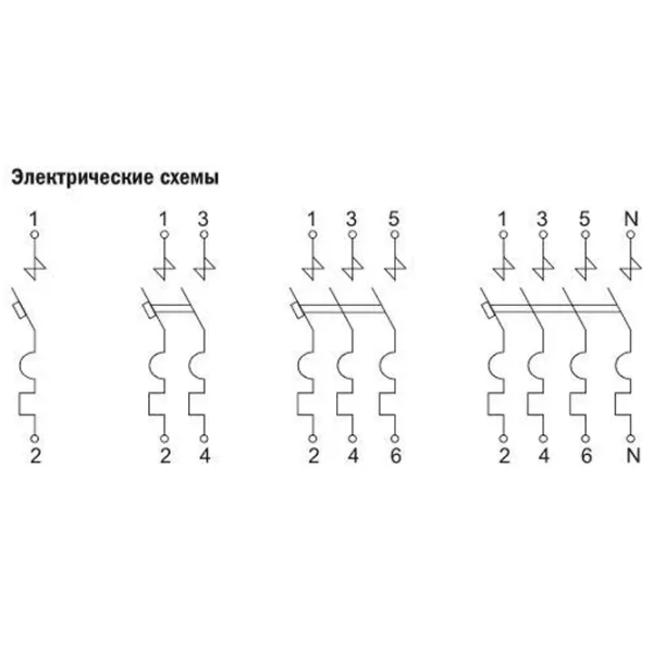 Автоматический выключатель IEK MVA21-2-013-D Модульная/ 13 A photo 2