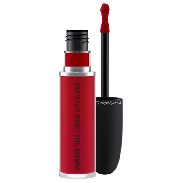 Губная помада Mac POWDER KISS Стик с апликатором/ U.S. Flag photo 1