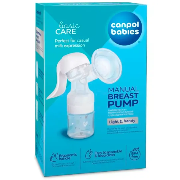 Pompă de sân Canpol Babies Basic 120 ml photo 3