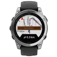 Умные часы Garmin Fenix E 1.3"/ 47 мм/ Серебристый - Чёрный/ 010-03025-00 photo 2