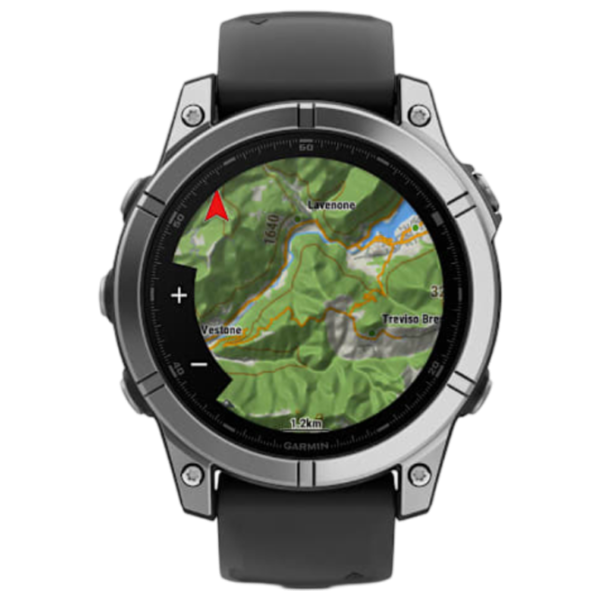 Умные часы Garmin Fenix E 1.3"/ 47 мм/ Серебристый - Чёрный/ 010-03025-00 photo 3
