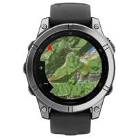 Умные часы Garmin Fenix E 1.3"/ 47 мм/ Серебристый - Чёрный/ 010-03025-00 photo 3