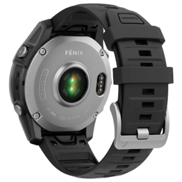 Умные часы Garmin Fenix E 1.3"/ 47 мм/ Серебристый - Чёрный/ 010-03025-00 photo 7