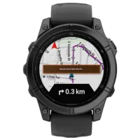 Ceas inteligent Garmin Fenix E 1.3" / 47 mm / Steel Gray - Black / 010-03025-01 photo 2