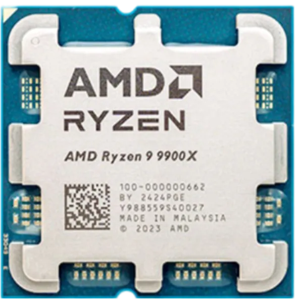 Процессор AMD Ryzen 9 9900X Tray AM5/ 4.40 ГГц - 5.60 ГГц photo 1