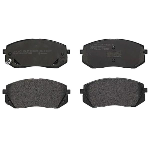Тормозные колодки Brembo P 30 039 Передние photo 1 Тормозные колодки Brembo P 30 039 Передние photo 1