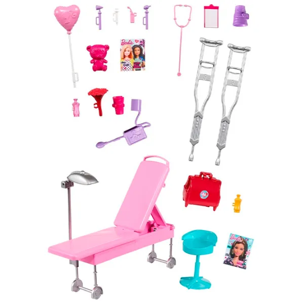 Машинка Mattel Barbie Ambulance FRM19 Pink photo 4