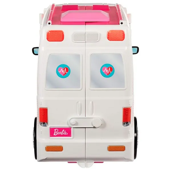 Машинка Mattel Barbie Ambulance FRM19 Pink photo 5