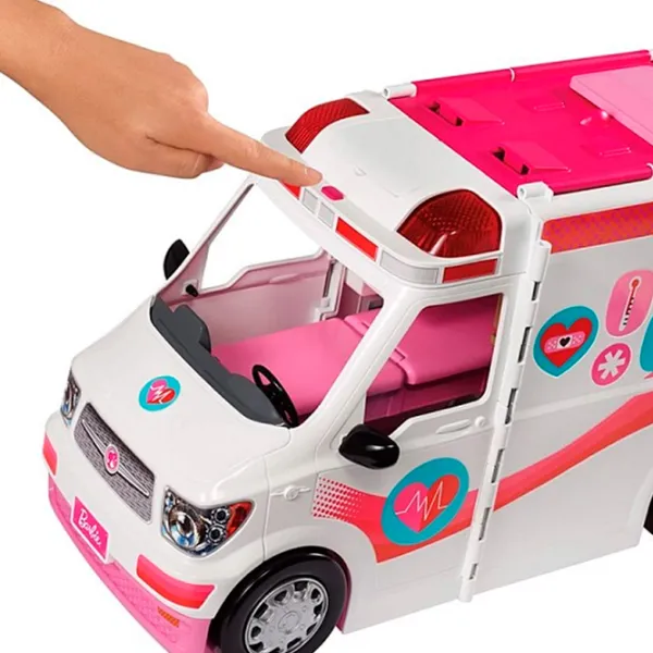 Машинка Mattel Barbie Ambulance FRM19 Pink photo 7