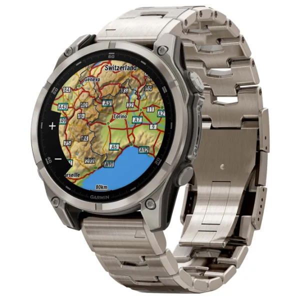 Умные часы Garmin Fenix 8 1.4"/ 47 мм/ Титан - Титан/ 010-02904-40 photo 2