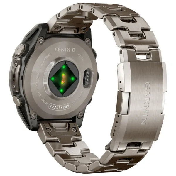 Умные часы Garmin Fenix 8 1.4"/ 47 мм/ Титан - Титан/ 010-02904-40 photo 5