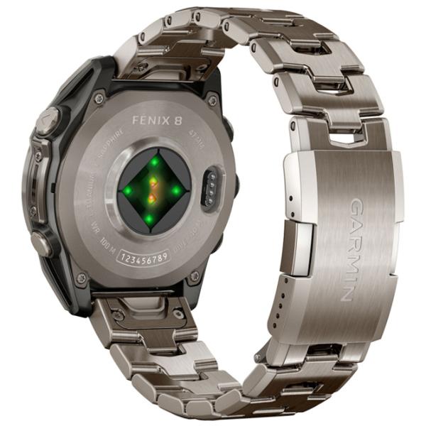 Умные часы Garmin Fenix 8 1.4"/ 47 мм/ Титан - Титан/ 010-02904-40 photo 5