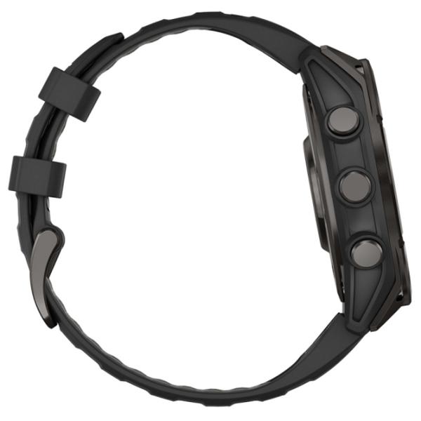 Ceas inteligent Garmin Fenix 8 1.4"/ 47 mm/ Gray - Black/ 010-02904-21 photo 6