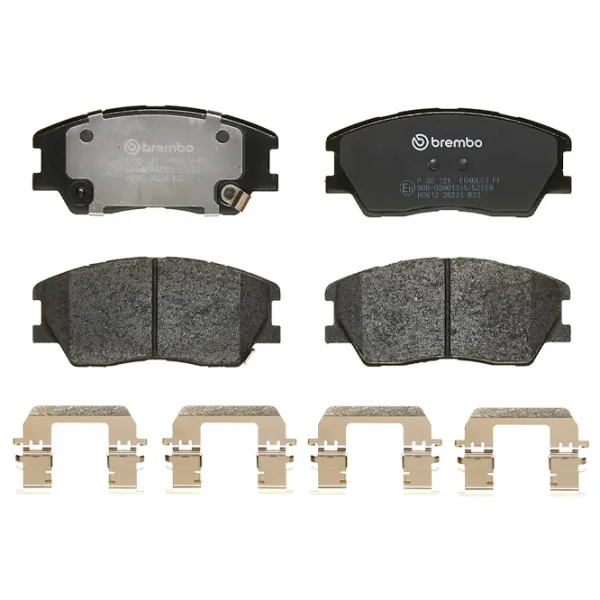 Тормозные колодки Brembo P 30 121 Передние photo 1 Тормозные колодки Brembo P 30 121 Передние photo 1
