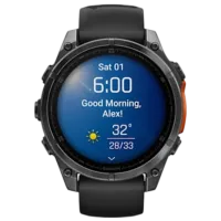 Умные часы Garmin Fenix 8 1.4"/ 47 мм/ Шиферный серый - Чёрный/ 010-02904-00 photo 2