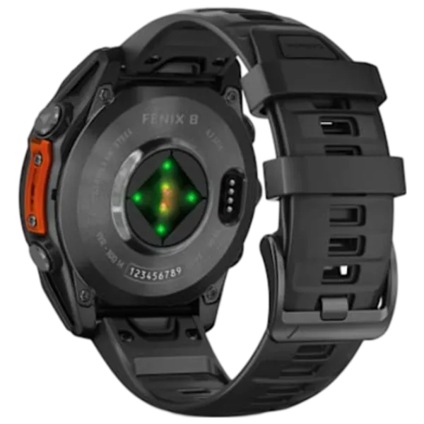Ceas inteligent Garmin Fenix 8 1.4"/ 47 mm/ Slate Gray - Black/ 010-02904-00 photo 7