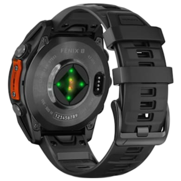 Ceas inteligent Garmin Fenix 8 1.4"/ 47 mm/ Slate Gray - Black/ 010-02904-00 photo 7
