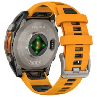 Ceas inteligent Garmin Fenix 8 1.4"/ 47 mm/ Titanium - Orange/ 010-02904-11 photo 6