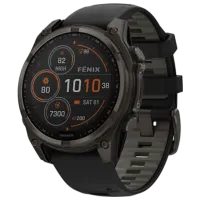 Ceas inteligent Garmin Fenix 8 1.4"/ 47 mm/ Gray - Black/ 010-02906-11