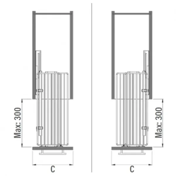 Organizatoare pentru veselă Starax S-2426-C Metal photo 2