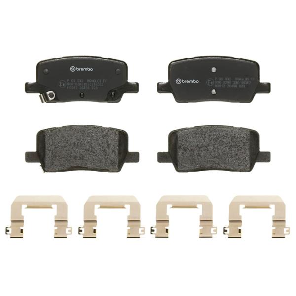 Plăcuțe de frână Brembo P 09 032 Spate photo 1 Plăcuțe de frână Brembo P 09 032 Spate photo 1