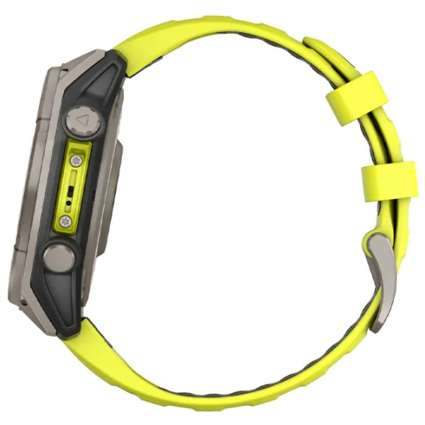 Ceas inteligent Garmin Fenix 8 1.4"/ 47 mm/ Titanium - Yellow/ (010-02906-21 photo 6 Ceas inteligent Garmin Fenix 8 1.4"/ 47 mm/ Titanium - Yellow/ (010-02906-21 photo 6