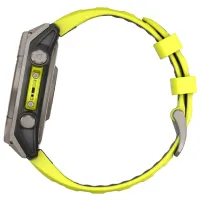 Умные часы Garmin Fenix 8 1.4"/ 47 мм/ Титан - Жёлтый/ (010-02906-21 photo 6