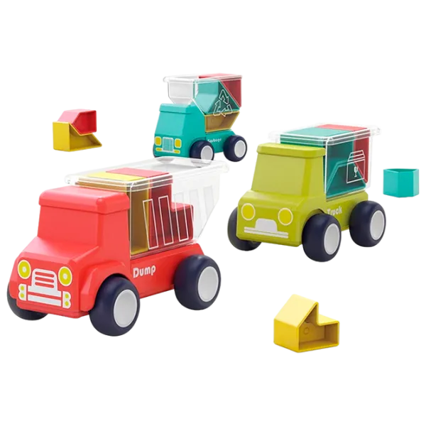 Set de mașini Hola Toys Truck Puzzle 3695560274830 Multicolor photo 1 Set de mașini Hola Toys Truck Puzzle 3695560274830 Multicolor photo 1