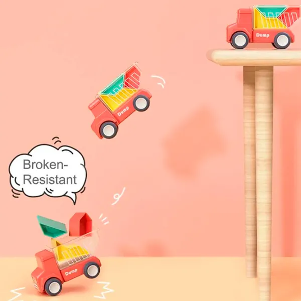 Set de mașini Hola Toys Truck Puzzle 3695560274830 Multicolor photo 3 Set de mașini Hola Toys Truck Puzzle 3695560274830 Multicolor photo 3