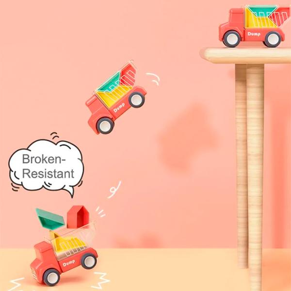 Set de mașini Hola Toys Truck Puzzle 3695560274830 Multicolor photo 3 Set de mașini Hola Toys Truck Puzzle 3695560274830 Multicolor photo 3