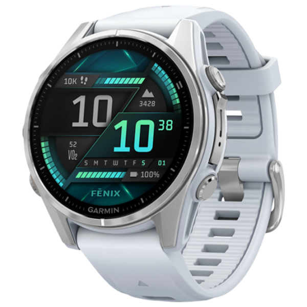Ceas inteligent Garmin Fenix 8 1.3"/ 43 mm/ Silver - Silver/ 010-02903-00 photo 1