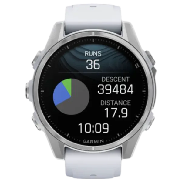 Ceas inteligent Garmin Fenix 8 1.3"/ 43 mm/ Silver - Silver/ 010-02903-00 photo 2