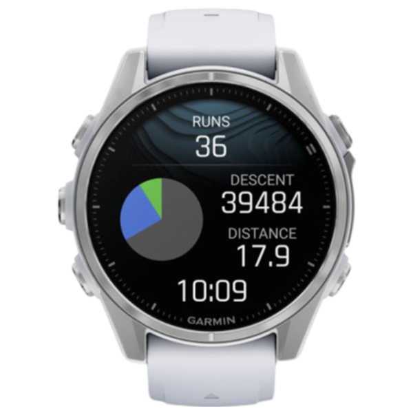 Ceas inteligent Garmin Fenix 8 1.3"/ 43 mm/ Silver - Silver/ 010-02903-00 photo 2