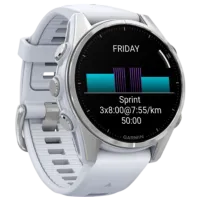 Ceas inteligent Garmin Fenix 8 1.3"/ 43 mm/ Silver - Silver/ 010-02903-00 photo 3