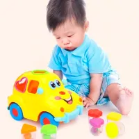 Mașină Hola Toys HT 516 6944167151660 Yellow photo 3