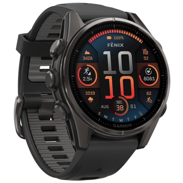 Ceas inteligent Garmin Fenix 8 1.3"/ 43 mm/ Carbon - Black/ 010-02903-21 photo 3