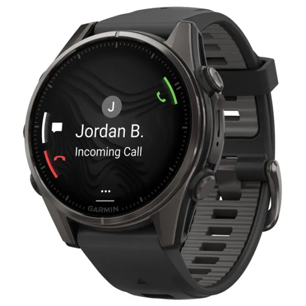 Ceas inteligent Garmin Fenix 8 1.3"/ 43 mm/ Carbon - Black/ 010-02903-21 photo 9
