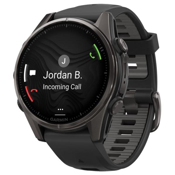 Ceas inteligent Garmin Fenix 8 1.3"/ 43 mm/ Carbon - Black/ 010-02903-21 photo 9