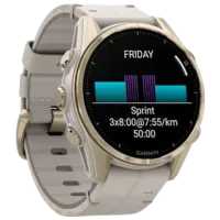 Умные часы Garmin Fenix 8 1.3"/ 43 мм/ Золото - Туманно-серый/ 010-02903-40 photo 4