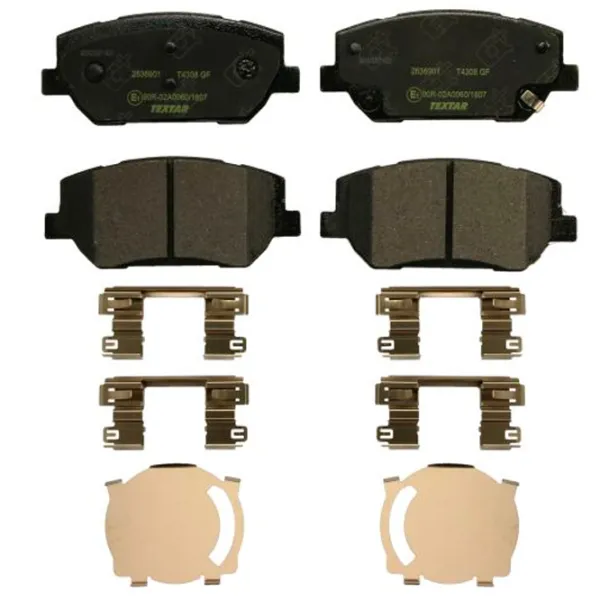 Тормозные колодки Textar 2636901 Передние photo 1 Тормозные колодки Textar 2636901 Передние photo 1