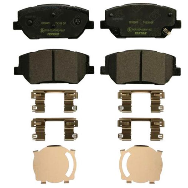 Тормозные колодки Textar 2636901 Передние photo 1 Тормозные колодки Textar 2636901 Передние photo 1