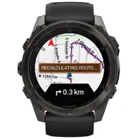 Ceas inteligent Garmin Fenix 8 1.4"/ 51 mm/ Carbon - Black/ 010-02905-21 photo 3