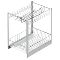 Organizatoare pentru veselă Starax S-2163-A Metal