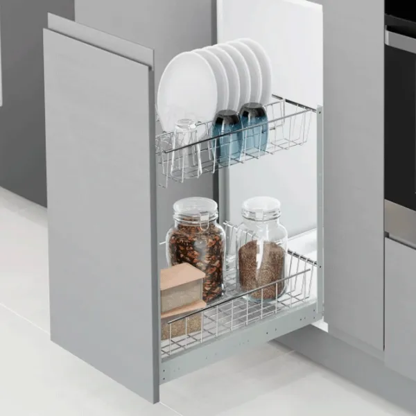 Organizatoare pentru veselă Starax S-2163-A Metal photo 3