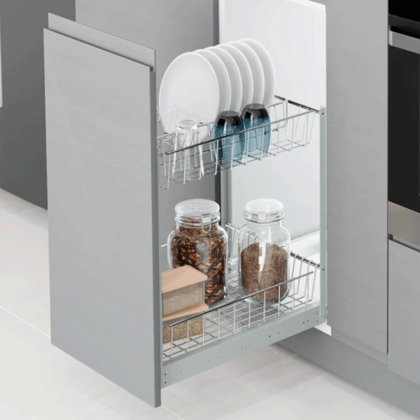 Organizatoare pentru veselă Starax S-2163-A Metal photo 3