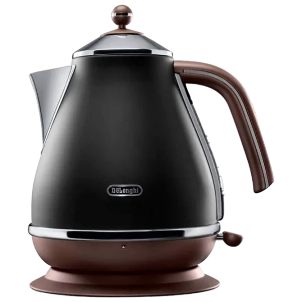 Электрочайник DeLonghi KBOV2001 1.7л / Скрытый / Черный photo 1