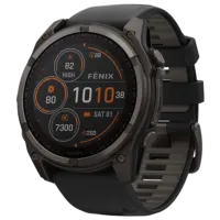 Ceas inteligent Garmin Fenix 8 1.4"/ 51 mm/ Carbon - Black/ 010-02907-11