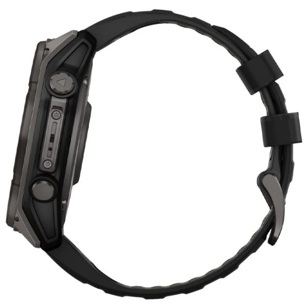 Ceas inteligent Garmin Fenix 8 1.4"/ 51 mm/ Carbon - Black/ 010-02907-11 photo 5