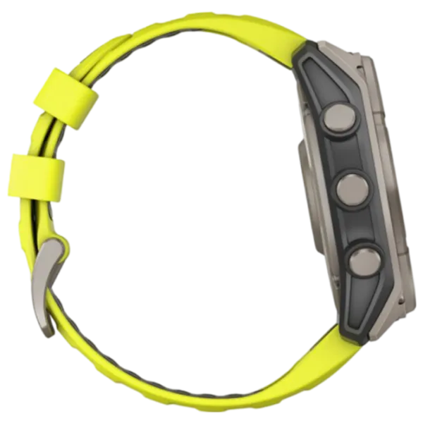 Умные часы Garmin Fenix 8 1.4"/ 51 мм/ Титан - Жёлтый/ 010-02907-21 photo 7