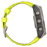 Ceas inteligent Garmin Fenix 8 1.4"/ 51 mm/ Titanium - Yellow/ 010-02907-21 photo 7